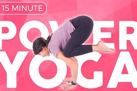 15 Minute Power Yoga For Strength | Beginner Arm Balances: Crow & Side Crow