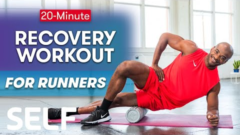 20-Minute Recovery Workout For Runners | Sweat With SELF