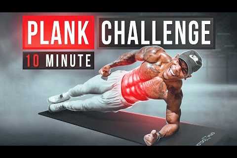 EXTREME 10 MINUTE PLANK WORKOUT FOR 6 PACK ABS