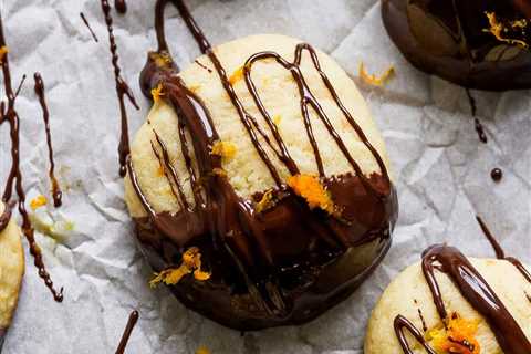 Chocolate Orange Ricotta Cookies