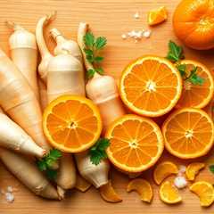 Detox Dream: Refreshing Parsnip and Tangerine Delight